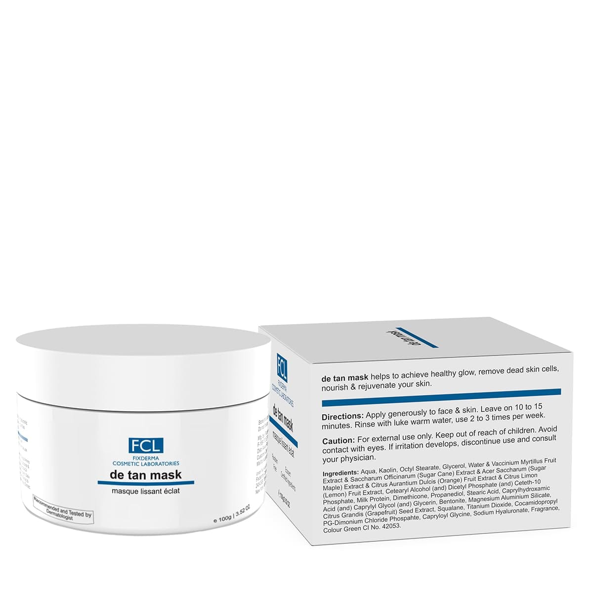 Fixderma - De Tan Mask (100g)