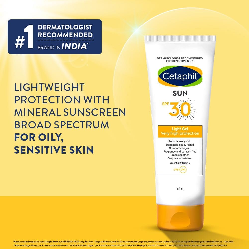 Cetaphil - Sun SPF30 Light Gel High Protection (100ML)