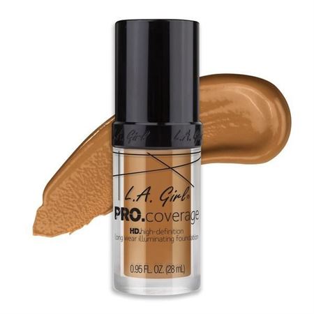 LA Girl Cosmetics L.A. Girl PRO. coverage long wear illuminating foundation GLM 647 warm beige 28ml