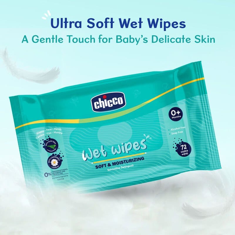 Chicco - Wet Wipes Sticker (72 Pcs)