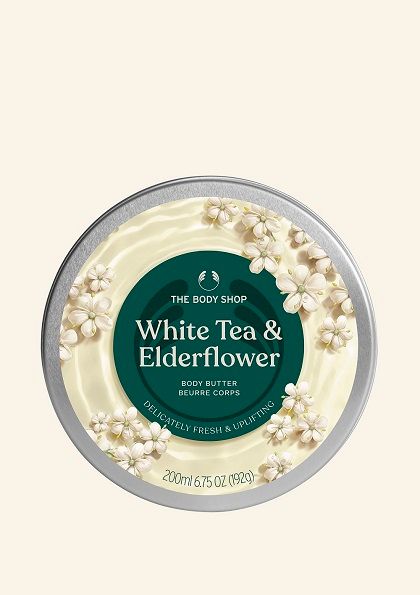 The Body Shop White Tea And Elderflower Body Butter 200ML