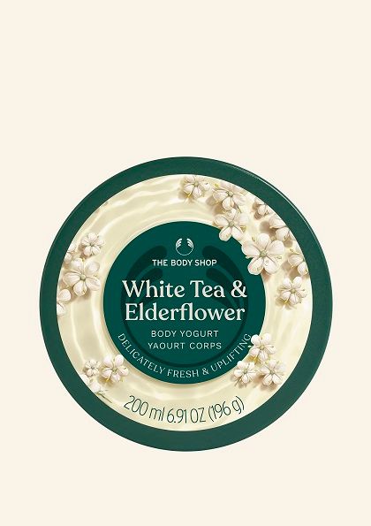 The Body Shop White Tea And Elderflower Body Yogurt 200ML