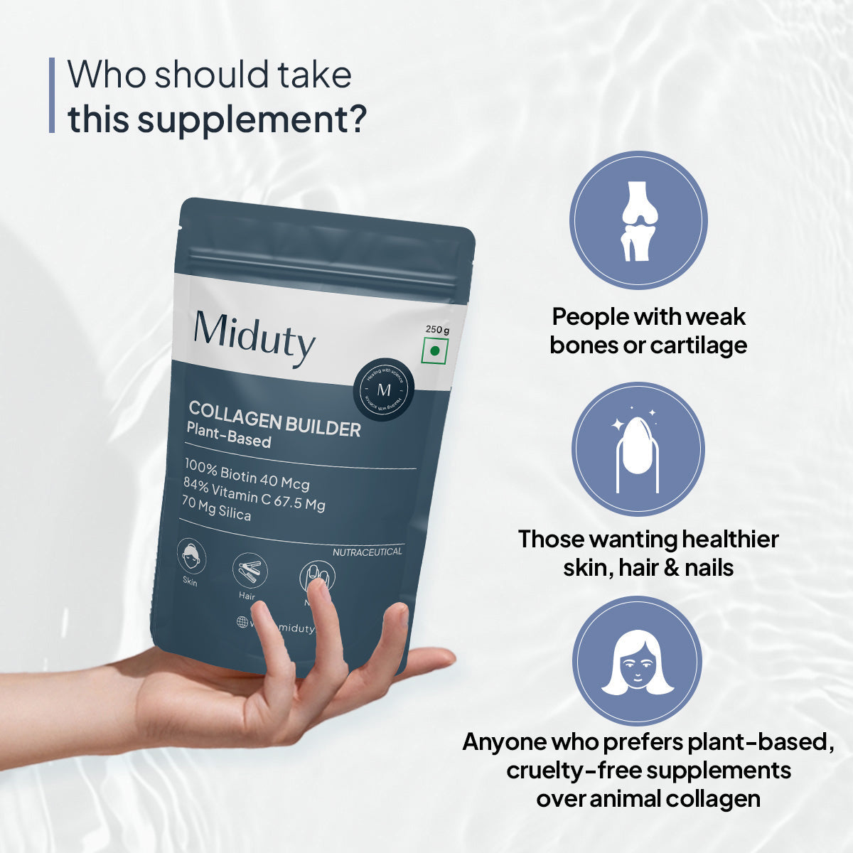 Miduty Plant Based Collagen Builder