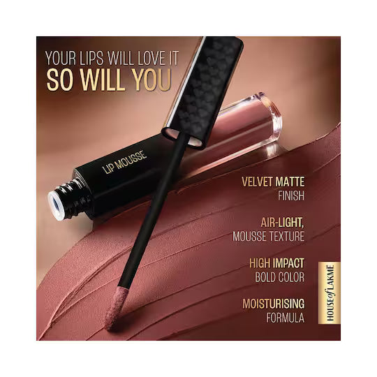 Lakme - Extraordin-Airy Lip Mousse Liquid Lipstick