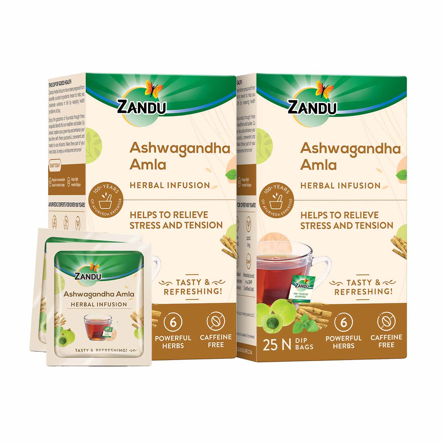 Zandu Ashwagandha Amla Bedtime Tea