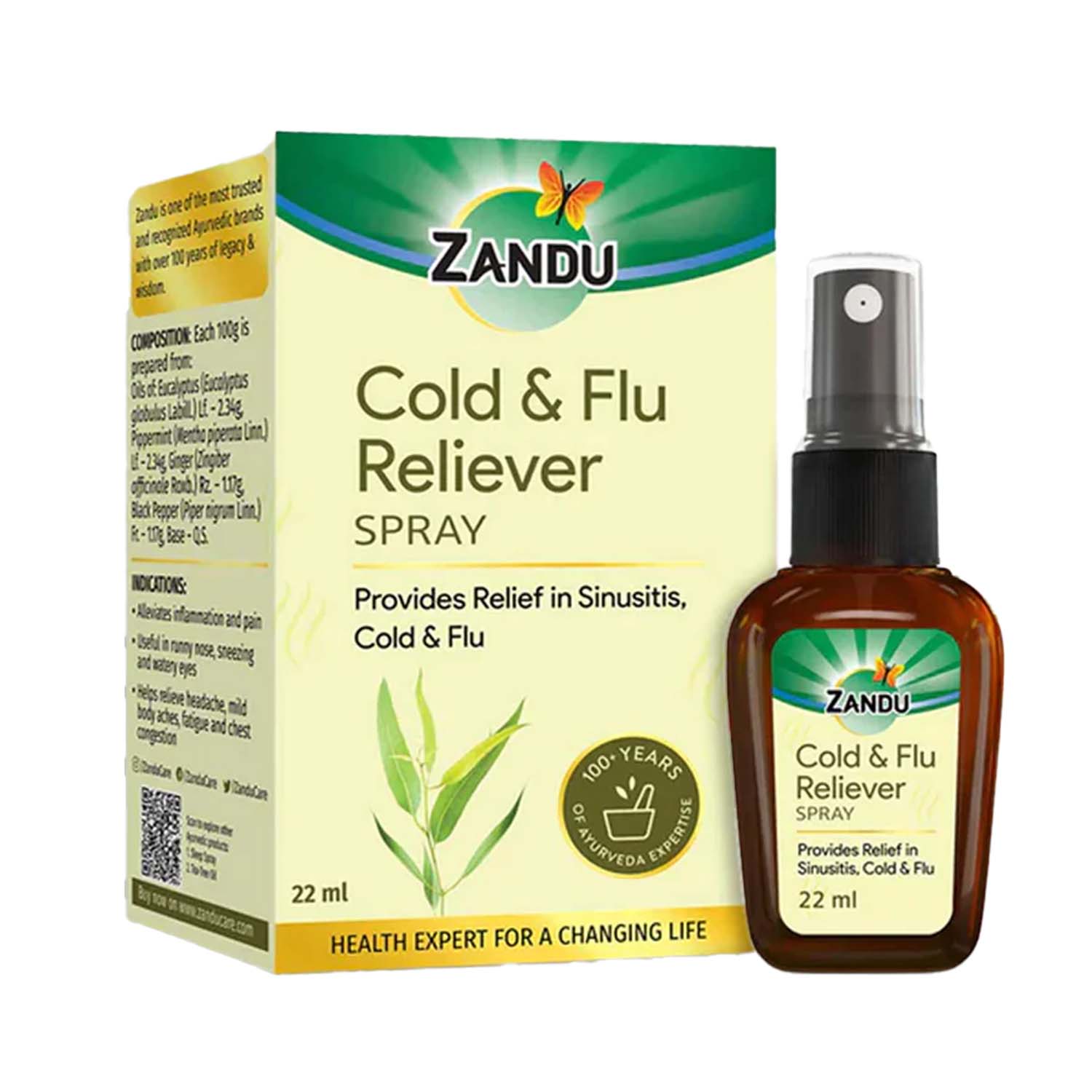Zandu Cold and Flu Nasal Spray
