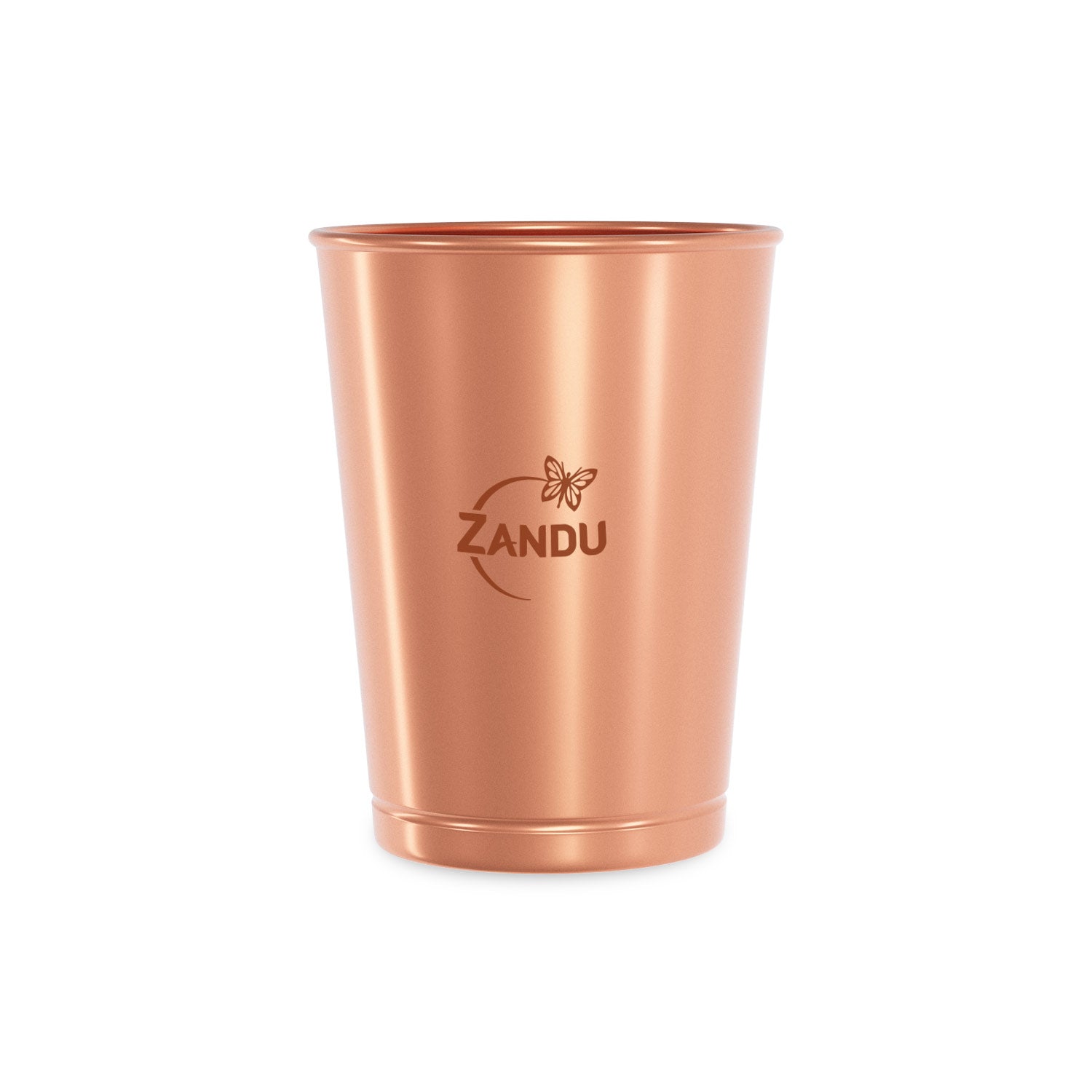 Zandu Copper Glasses Set of 2