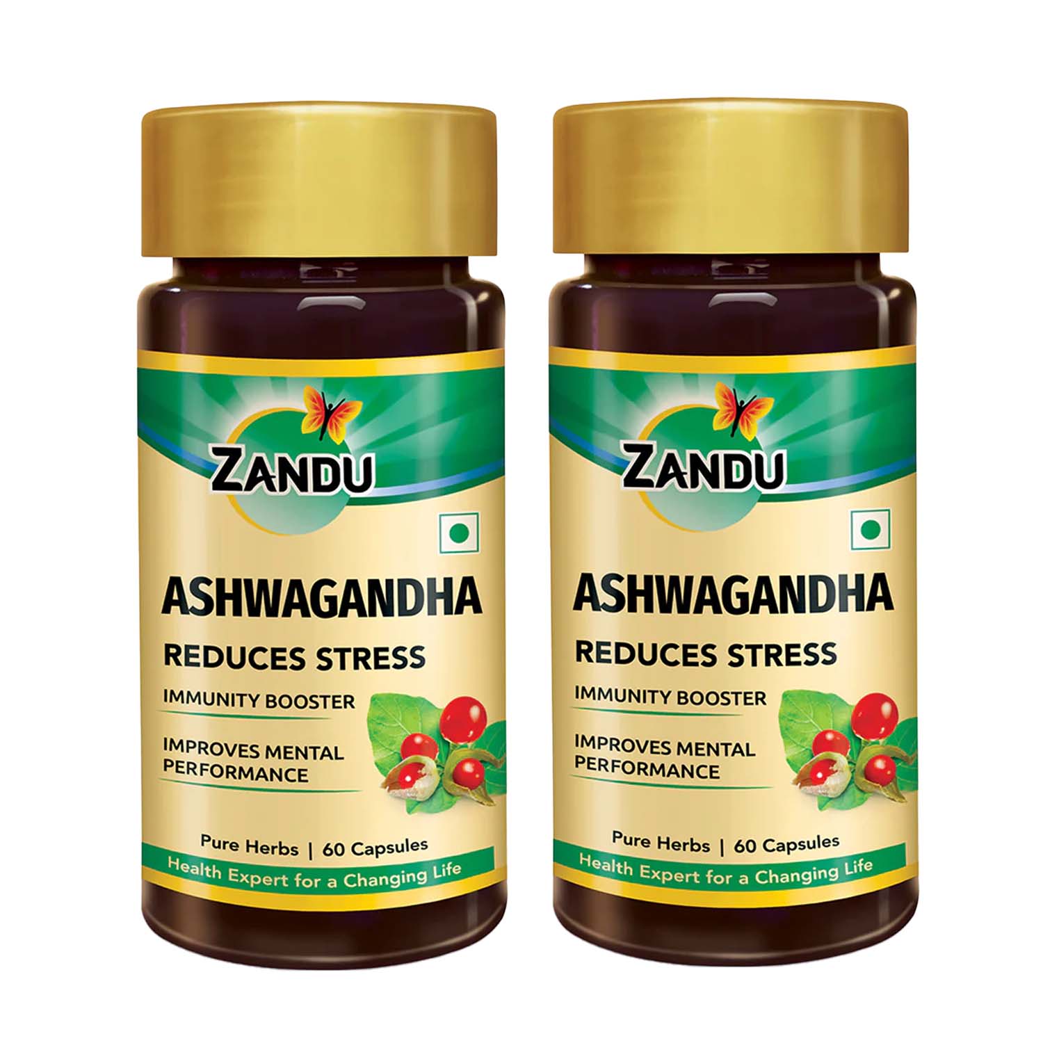 Zandu Daily Calm Ashwagandha Capsules
