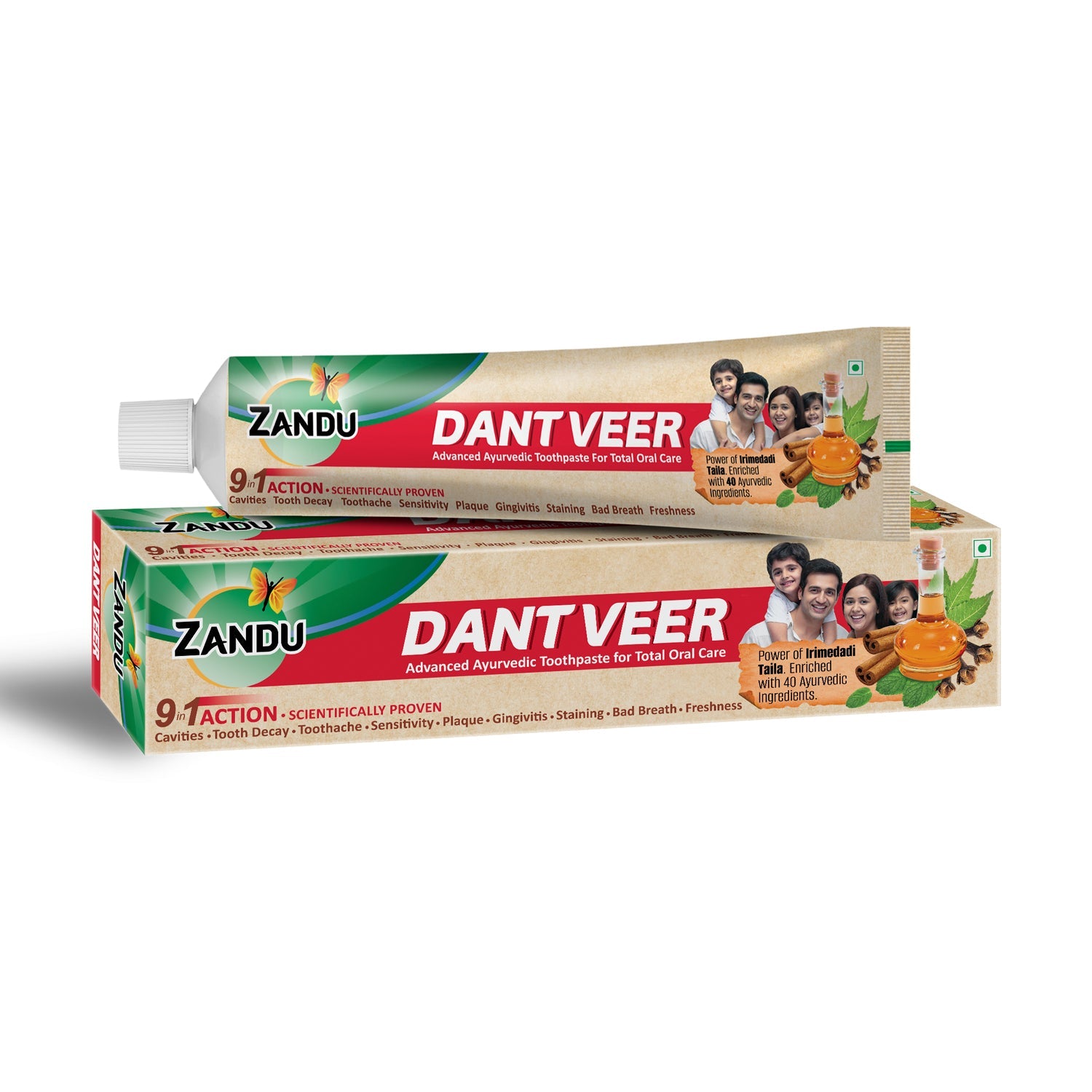 Zandu Dantveer Toothpaste