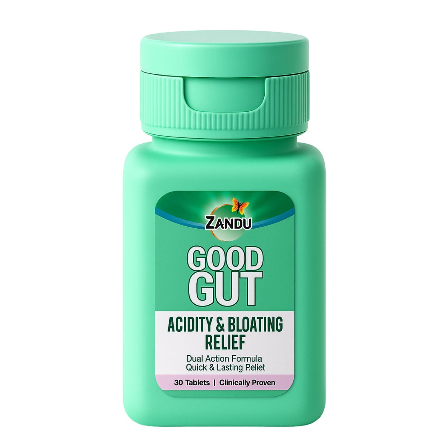 Zandu Good Gut Acidity and Bloating Relief Tablets