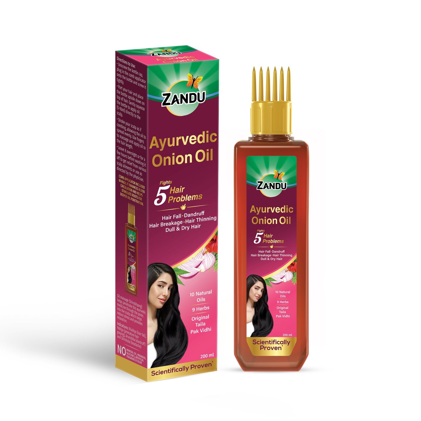 Zandu Anti-Hair Fall Onion Hair Oil