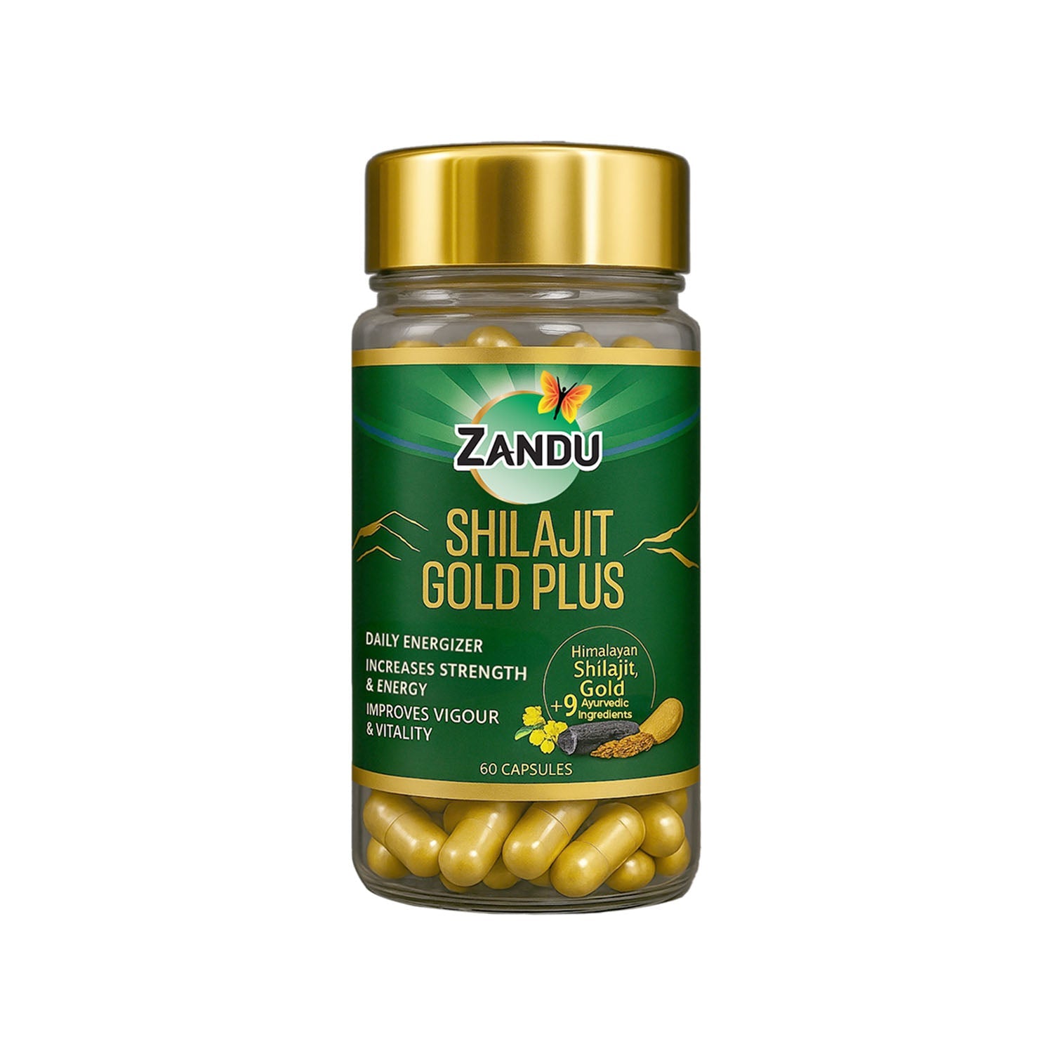 Zandu Shilajit Gold Plus Capsules
