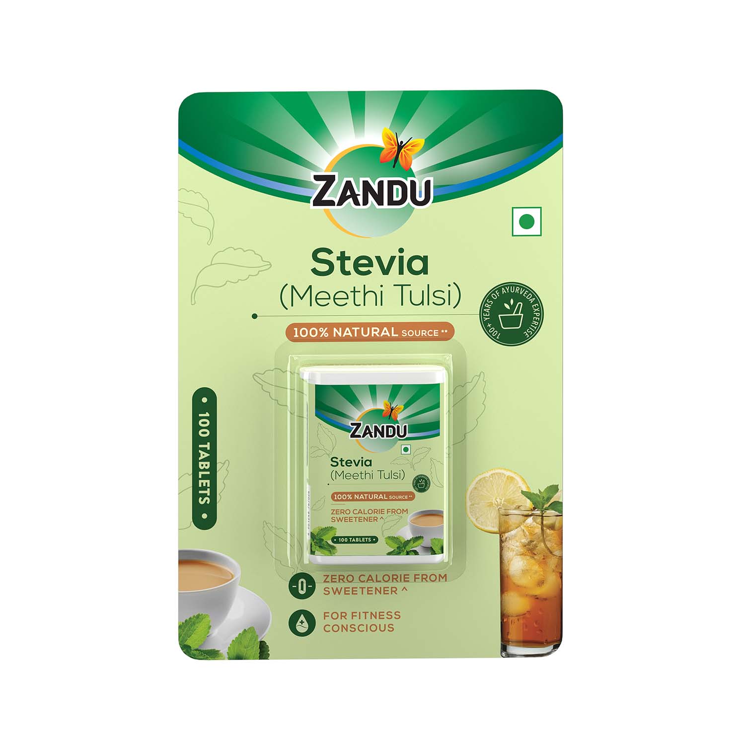 Zandu Stevia Tablets
