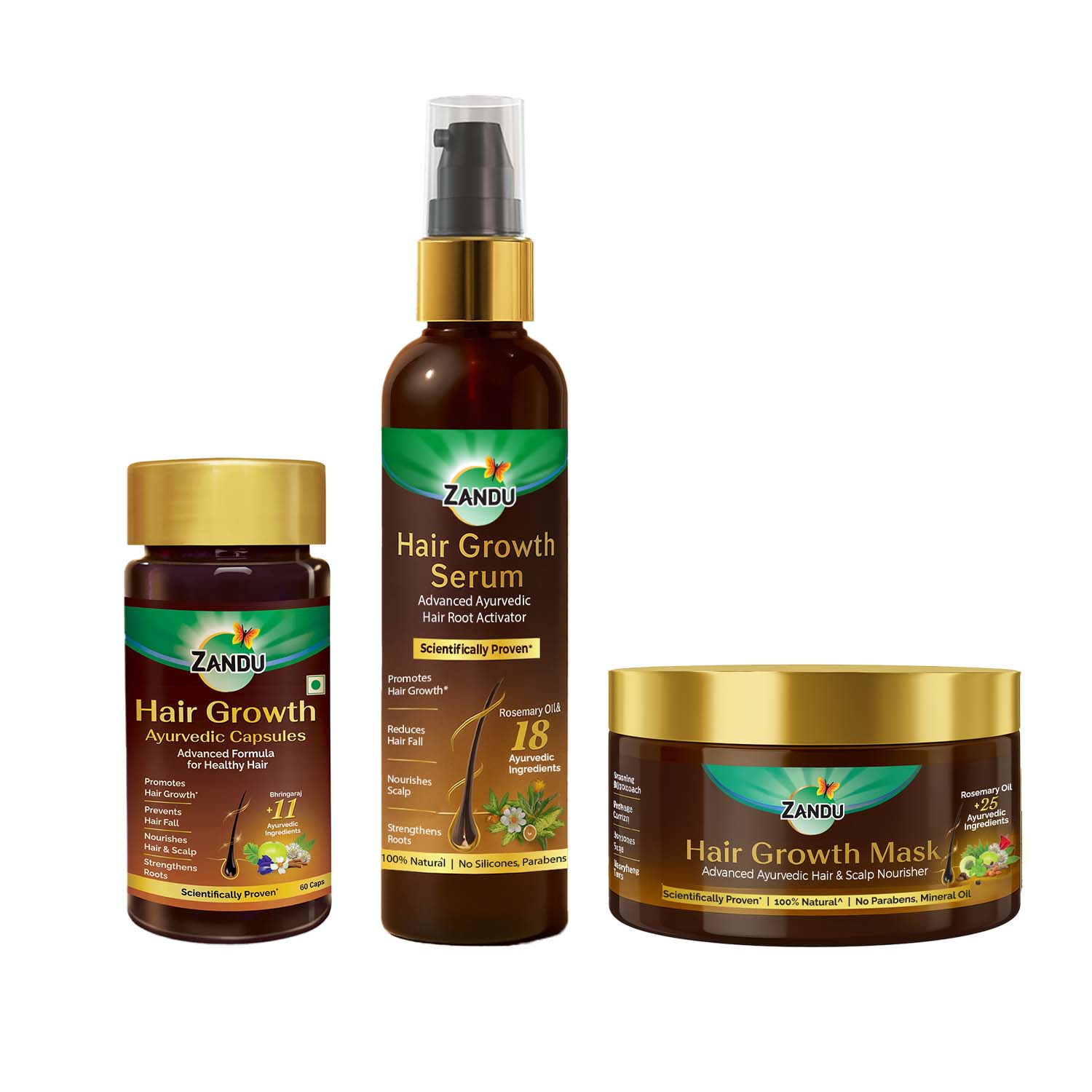 Zandu Ultimate Hair Growth Combo